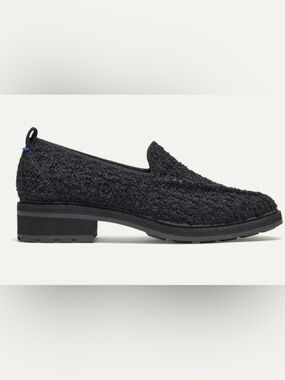 Rothy's Black Textured Lug Loafers
